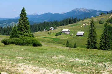 Image showing mountain summer landscape