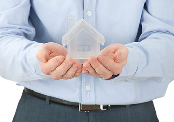 Image showing home in hands