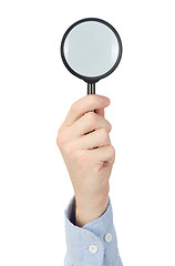 Image showing  magnifying glass