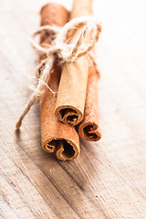 Image showing Cinnamon sticks