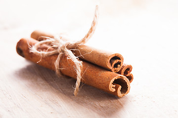 Image showing Cinnamon sticks