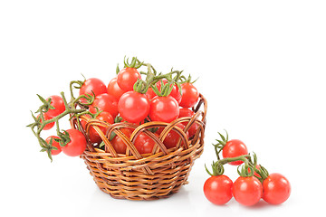 Image showing Cherry tomatoes