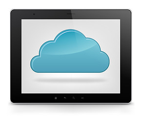 Image showing Tablet PC. Vector EPS 10.