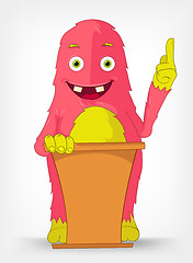 Image showing Funny Monster. Presentation.