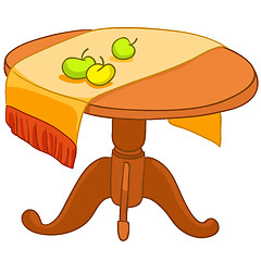 Image showing Cartoon Home Furniture Table