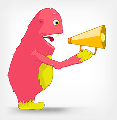 Image showing Funny Monster. Speaker.