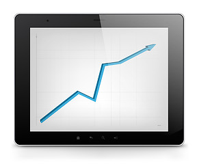 Image showing Tablet PC. Vector EPS 10.