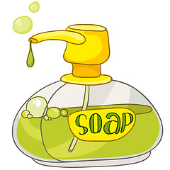 Image showing Cartoon Home Washroom Soap