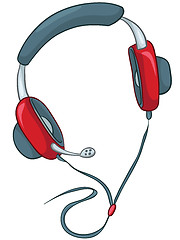 Image showing Cartoons Home Appliences Headphone