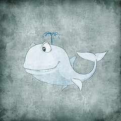 Image showing Cartoon Character Whale