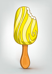 Image showing Cartoon Food Sweet Ice Cream