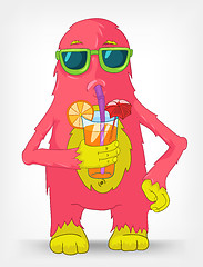 Image showing Funny Monster. Cocktail.