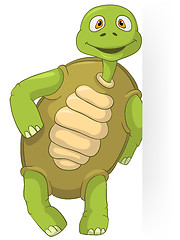 Image showing Funny Turtle.