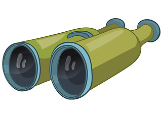 Image showing Cartoon Home Miscellaneous Binocular