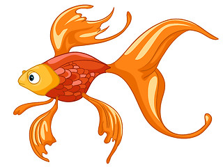 Image showing Cartoon Character Fish