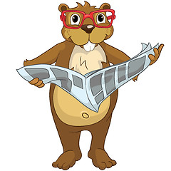 Image showing Beaver CREES. Look for Funny Beaver by Keyword 