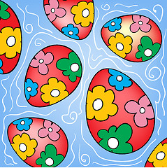 Image showing Easter Eggs 