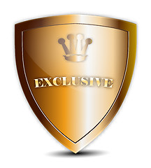 Image showing Exclusive Golden Shield 