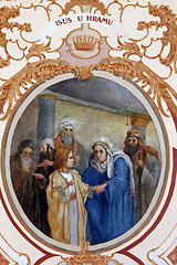Image showing The Twelve Year Old Jesus in the Temple
