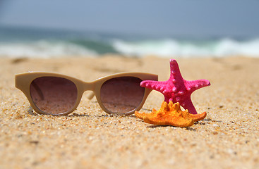 Image showing Relaxation on the beach 