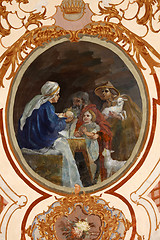 Image showing Nativity Scene, Adoration of the Shepherds