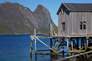 Image showing Old fishing port