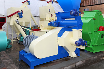 Image showing Biomass production equipment