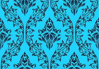 Image showing seamless damask pattern