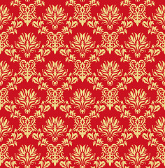 Image showing seamless damask pattern