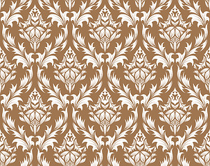 Image showing seamless damask pattern