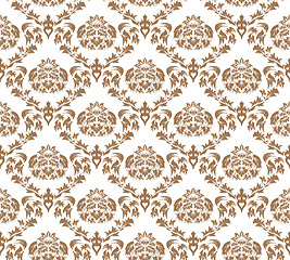 Image showing seamless damask pattern