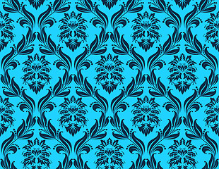 Image showing seamless damask pattern