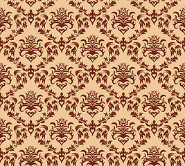 Image showing seamless damask pattern