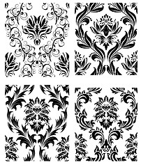 Image showing seamless damask pattern