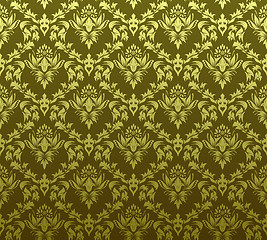 Image showing seamless damask pattern