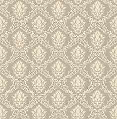 Image showing seamless damask pattern