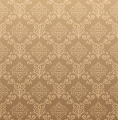 Image showing seamless damask pattern