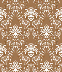 Image showing seamless damask pattern