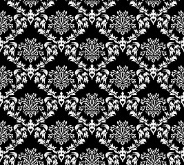 Image showing seamless damask pattern