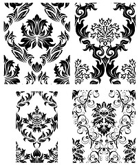 Image showing seamless damask pattern