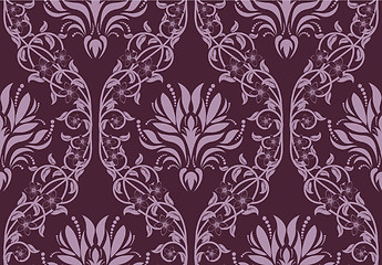 Image showing seamless damask pattern