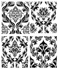 Image showing seamless damask pattern