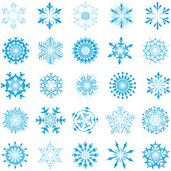 Image showing snowflakes