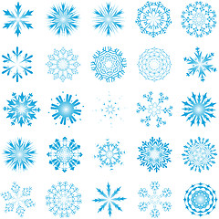 Image showing snowflakes