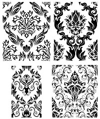 Image showing seamless damask pattern