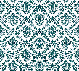 Image showing seamless damask pattern