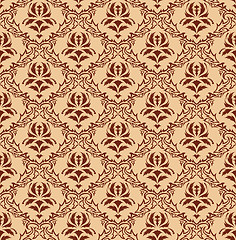 Image showing seamless damask pattern