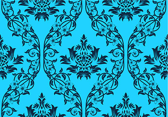 Image showing seamless damask pattern