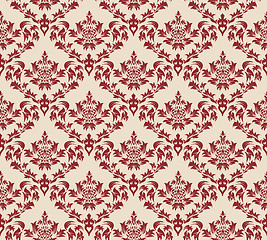 Image showing seamless damask pattern