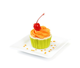 Image showing Cupcake on white background